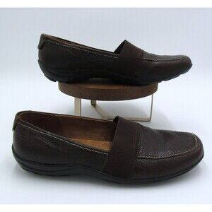 Comfort Loafers Womens Size 8 Naturalizer Fairlee Dark Brown Business Casual